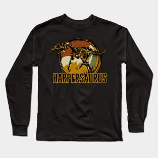 Harperosaurus Harper Dinosaur T-Rex Long Sleeve T-Shirt